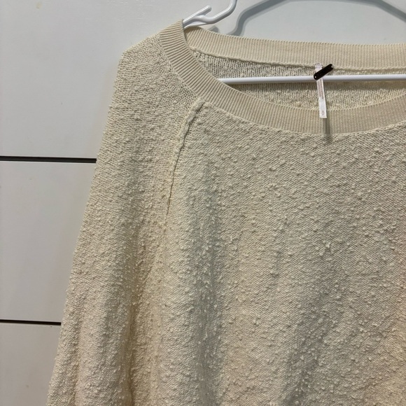 Free People Found My Friend Pullover Cream - Picture 5 of 8